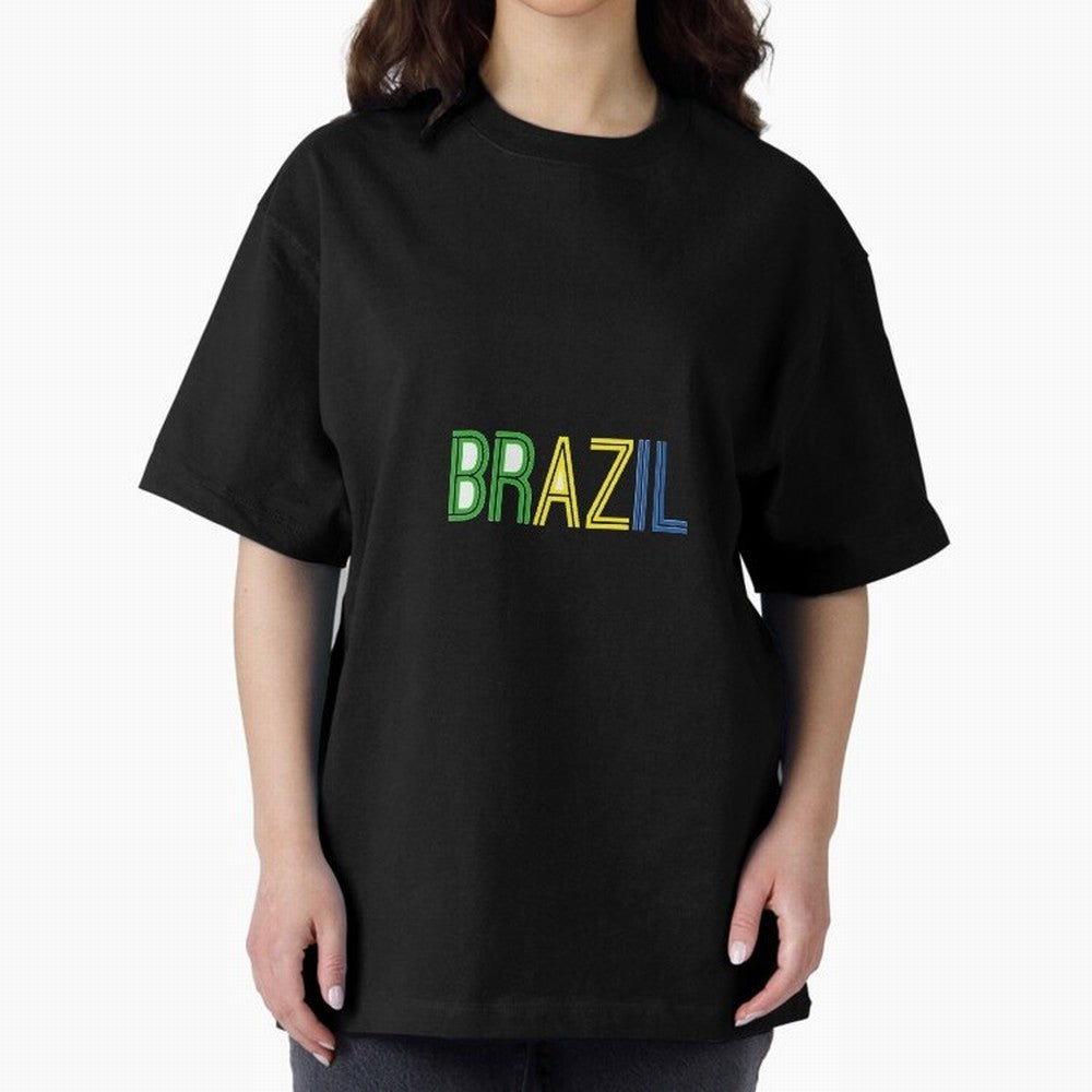 Simple Brazil Sticker Classic T-Shirt Cheer through Every Moment of Match Day Hype around FIFA World Cup 2026, Mbappe, England, Goal Celebration Energy, Supporter Heritage, Football Icons and Worldwide Tournament Joy; Made for Collectors Who Enjoy