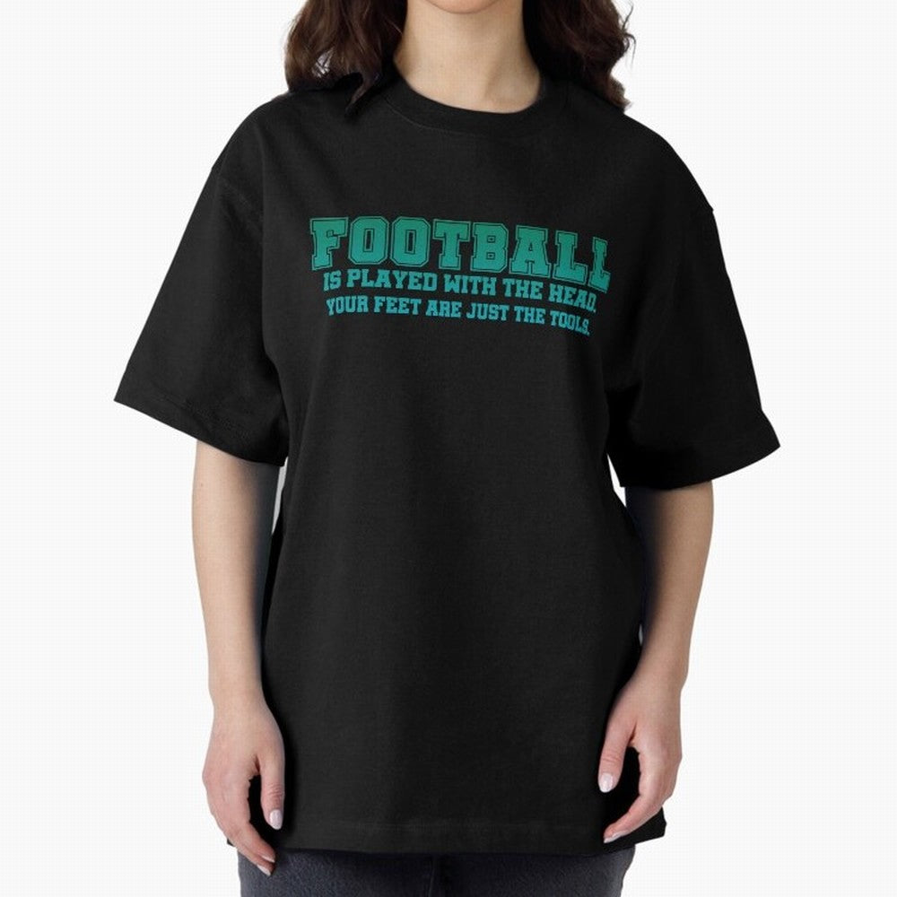 Football is played with the head. Classic T-Shirt Celebrate FIFA World Cup 2026 USA Canada Mexico for Fans of Mbappe and Neymar and France and Portugal, Bringing Football Passion, Legendary Performances, Festival Vibes and Supporter Community;