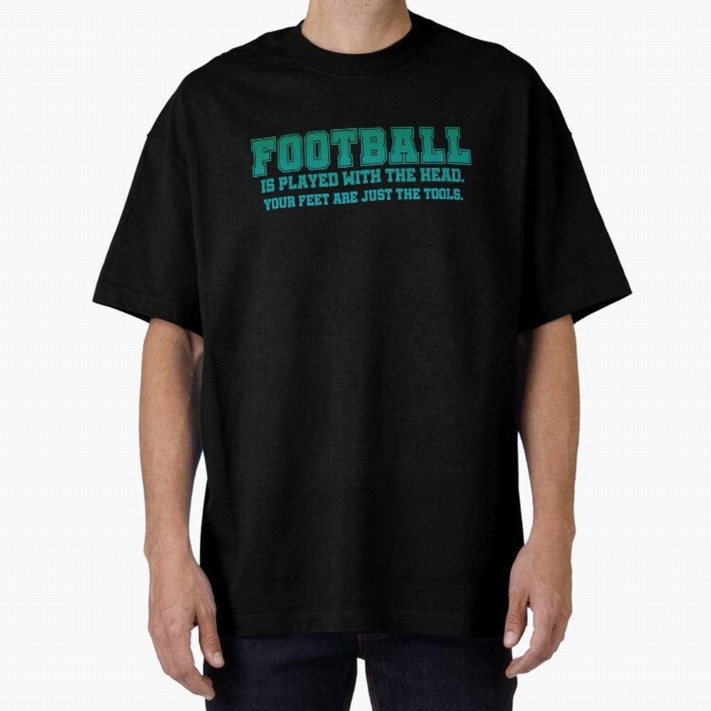 Football is played with the head. Classic T-Shirt Celebrate FIFA World Cup 2026 USA Canada Mexico for Fans of Mbappe and Neymar and France and Portugal, Bringing Football Passion, Legendary Performances, Festival Vibes and Supporter Community;