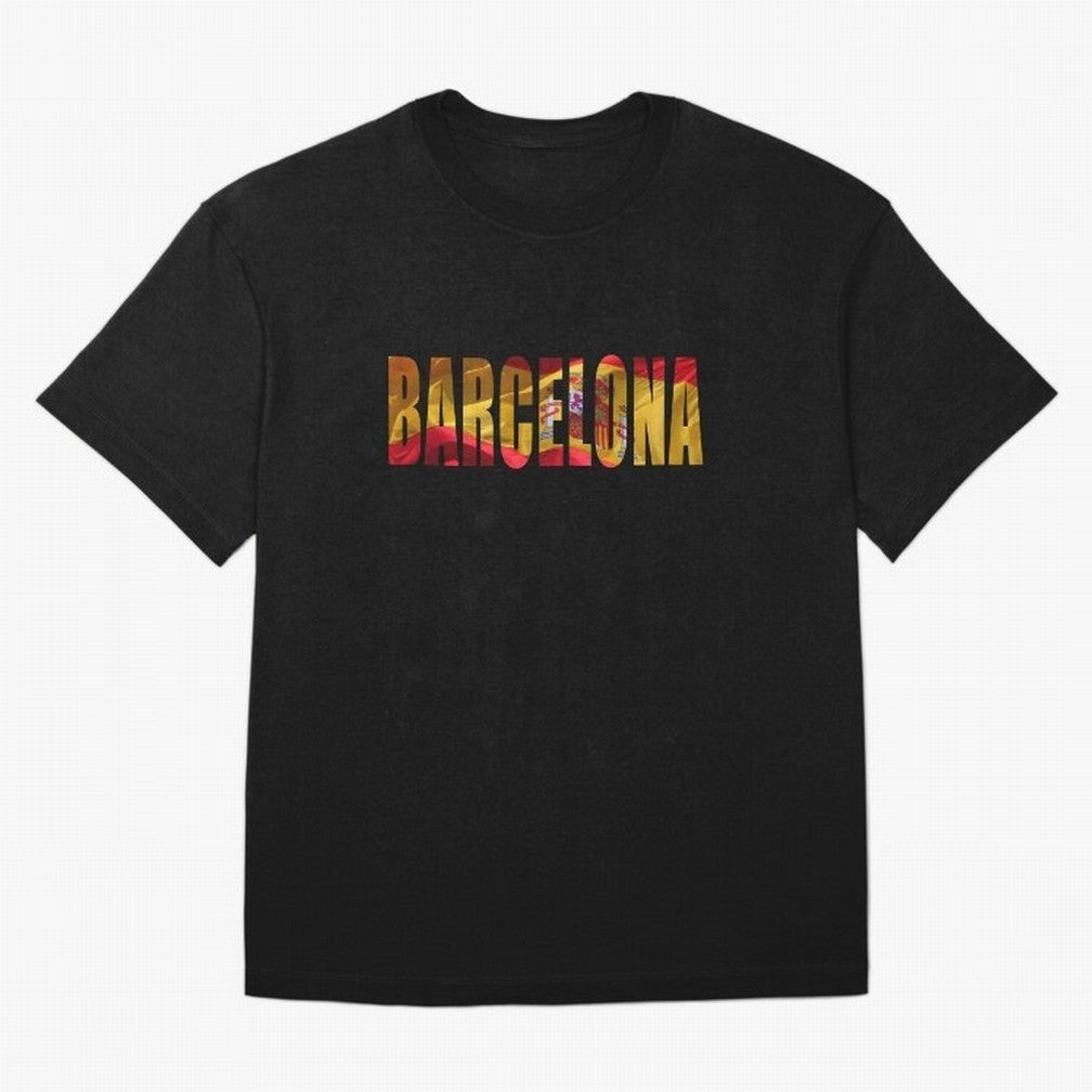 Barcelona city 2 Oversized T-Shirt Mark the FIFA World Cup 2026 Group Stage Journey through Mbappe Highlights, Brazil, Portugal and Argentina Pride, Fan Favorite Moments, National Team Passion, Big Match Drama and Soccer History; Ideal for Football