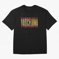 Barcelona city Oversized T-Shirt Upgrade FIFA World Cup 2026 Group Stage for Fans of Messi and Cristiano Ronaldo and France and Portugal, Bringing Match Day Excitement, Supporter Culture, Golden Goals and Global Football Passion; Ideal for Football