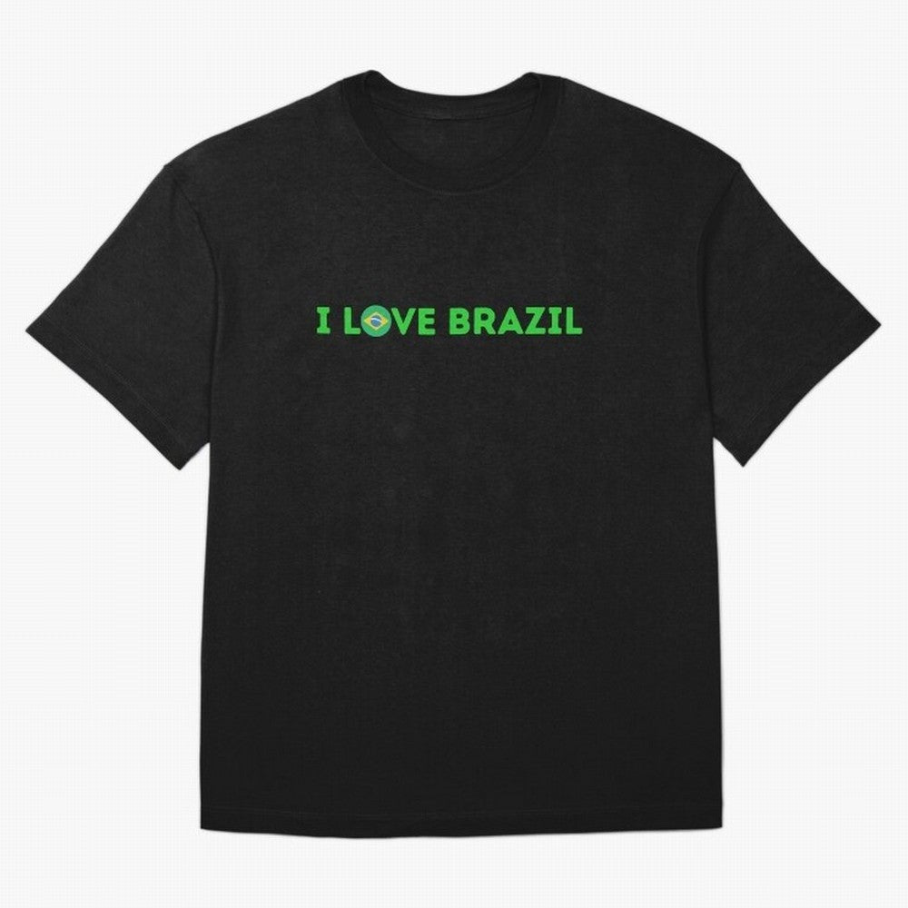 Art I love Brazil Classic T-Shirt Celebrate the Next Chapter of FIFA World Cup 2026 Group Stage Spirit, Highlighting Spain, Messi, Neymar and Mbappe, Stadium Memories, Football Loyalty, International Chants and Championship Tradition; Ideal for