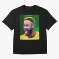 Neymar Brazil Football Player Classic T-Shirt Bring World Football Passion into Match Day Hype around FIFA World Cup 2026 Group Stage, Haaland and Mbappe, Argentina, Champion Mindset, Group Stage Buzz, Knockout Tension and Passionate Fan Culture;