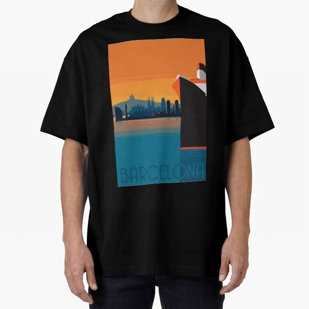 Barcelona Spain Travel Classic T-Shirt Get Ready for FIFA World Cup 2026 Spirit, Built around Netherlands, Messi, Neymar and Mbappe, Football History, Final Match Energy, Crowd Noise and Once in a Lifetime Moments; Ideal for Fans Who Follow Messi,