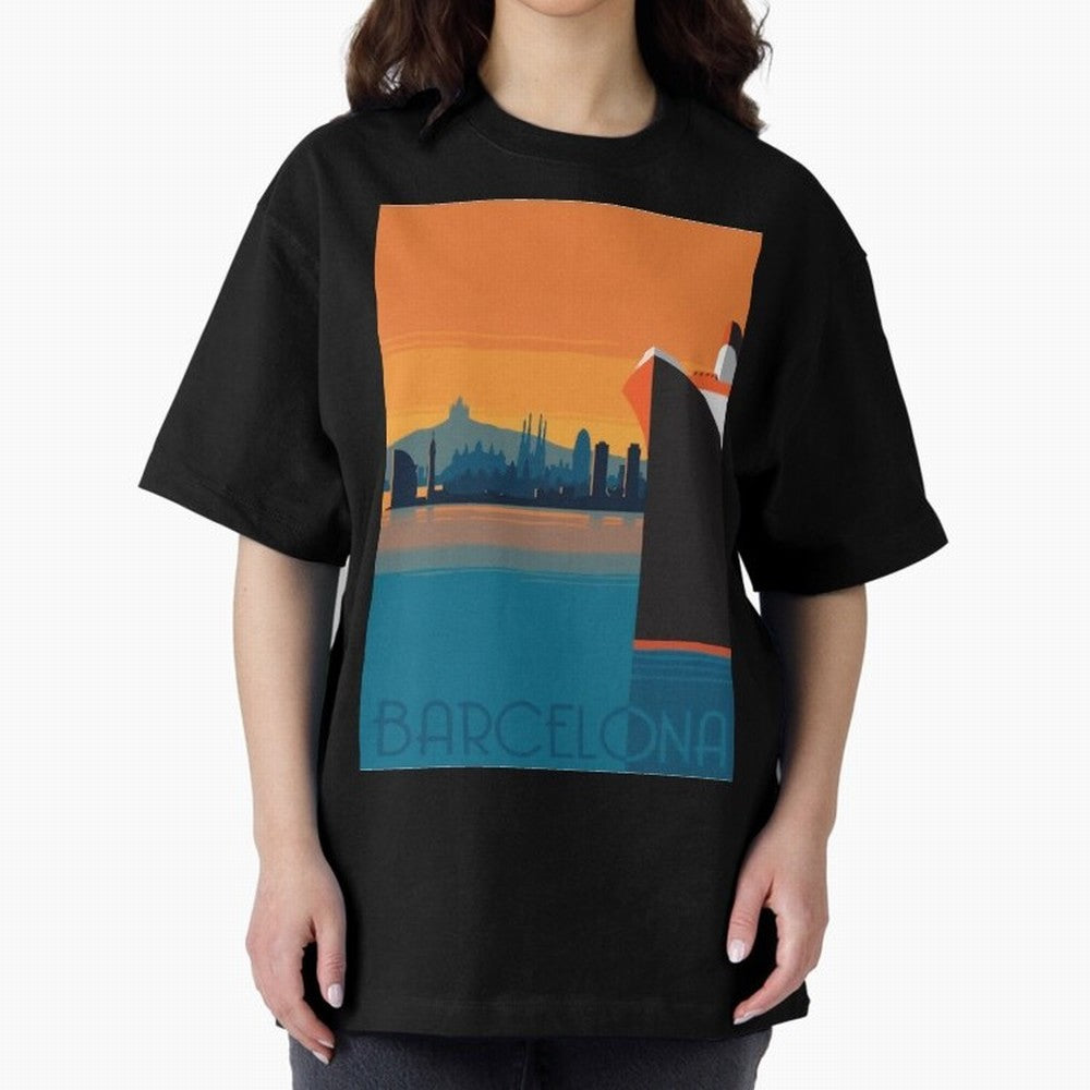 Barcelona Spain Travel Classic T-Shirt Get Ready for FIFA World Cup 2026 Spirit, Built around Netherlands, Messi, Neymar and Mbappe, Football History, Final Match Energy, Crowd Noise and Once in a Lifetime Moments; Ideal for Fans Who Follow Messi,