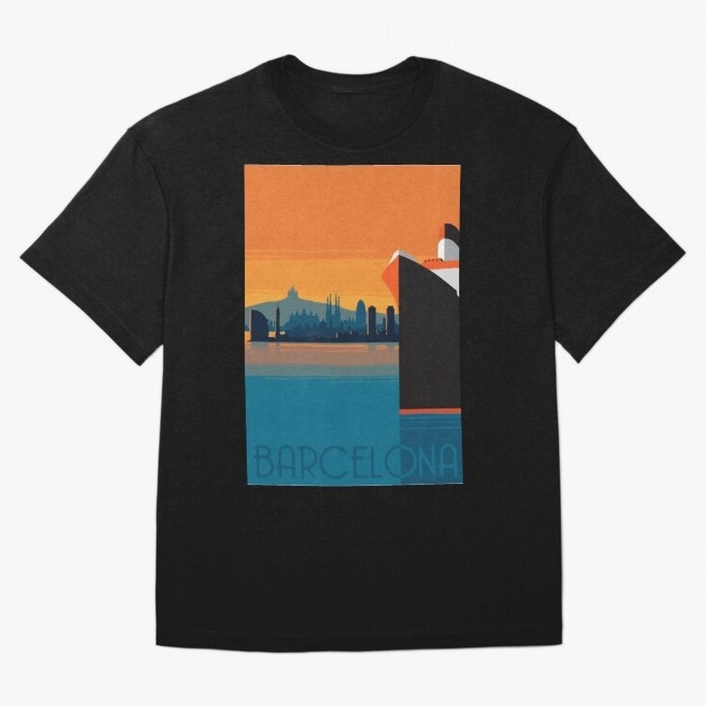 Barcelona Spain Travel Classic T-Shirt Get Ready for FIFA World Cup 2026 Spirit, Built around Netherlands, Messi, Neymar and Mbappe, Football History, Final Match Energy, Crowd Noise and Once in a Lifetime Moments; Ideal for Fans Who Follow Messi,