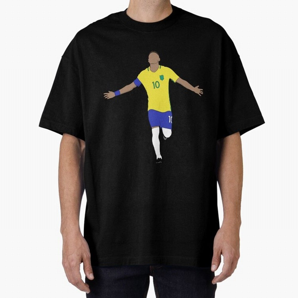 Godlike Oversized T-Shirt Turn Up for FIFA World Cup 2026 USA Canada Mexico for Fans of CR7 and Messi and Argentina and Brazil, Bringing Fan Favorite Moments, National Team Passion, Big Match Drama and Soccer History; Built for Supporters Chasing