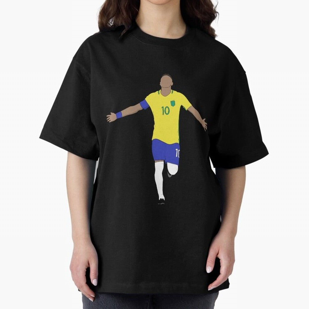 Godlike Oversized T-Shirt Turn Up for FIFA World Cup 2026 USA Canada Mexico for Fans of CR7 and Messi and Argentina and Brazil, Bringing Fan Favorite Moments, National Team Passion, Big Match Drama and Soccer History; Built for Supporters Chasing