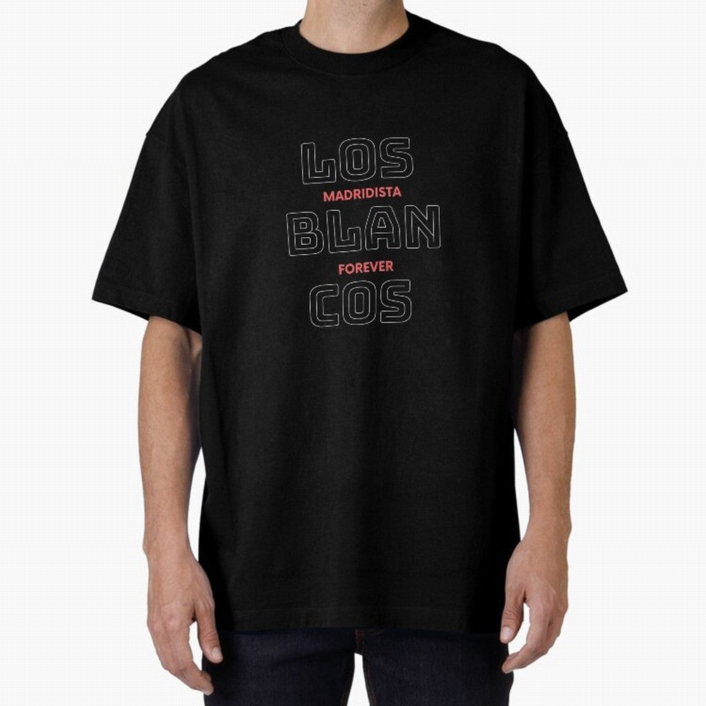 Madridista Forever Oversized T-Shirt Follow Every Goal of the FIFA World Cup 2026 USA Canada Mexico Journey through Cristiano Ronaldo, Haaland and CR7 Highlights, England and Germany Pride, Sports Nostalgia, International Competition, Famous