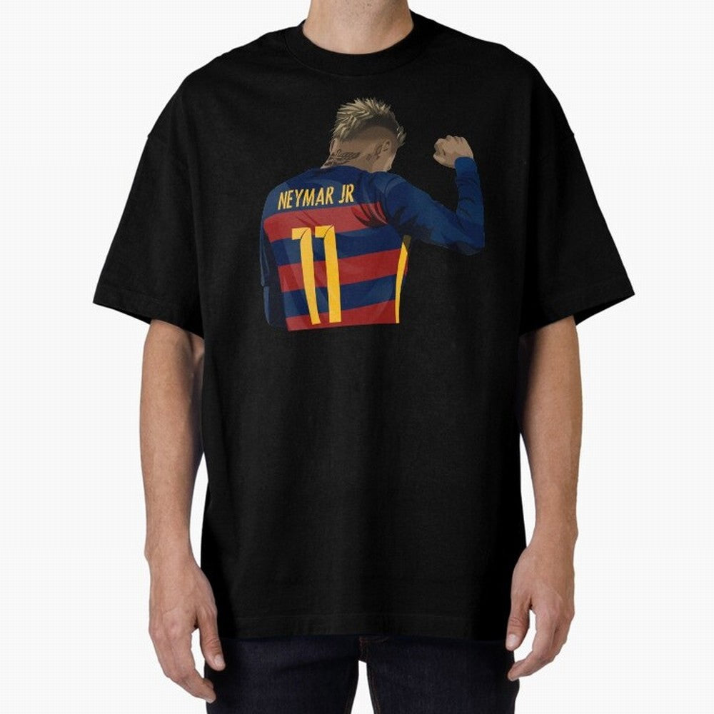 Neymar Oversized T-Shirt Bring a Champion Mindset to FIFA World Cup 2026 Inspired by CR7, England, France and Netherlands Energy, Classic Soccer Heritage, Championship Pressure, Fan Loyalty and International Pride; Great for Watch Parties, Sports