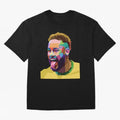 Neymar Brazil Squad Team Pop Art Classic T-Shirt Make the Season About FIFA World Cup 2026 for Fans of Messi and Cristiano Ronaldo and England, Bringing Global Supporter Spirit, Legendary Goals, National Colors and Tournament Celebration; Great for