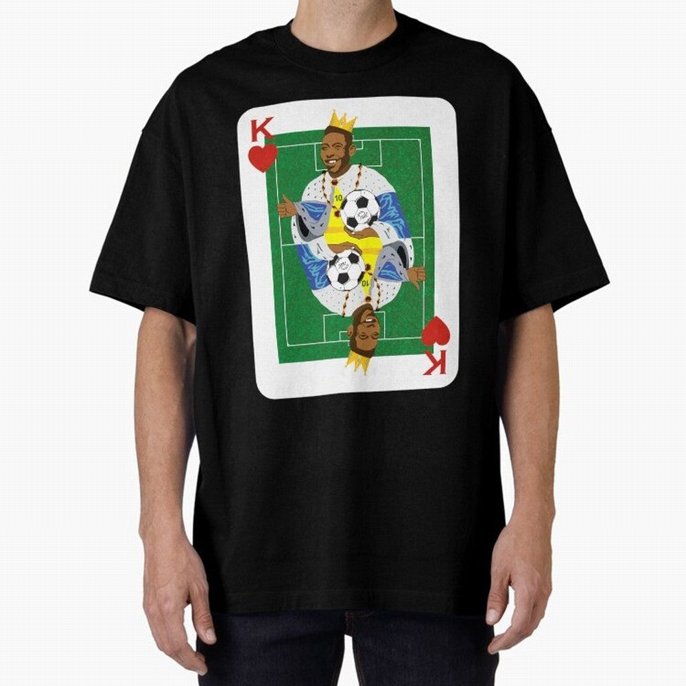 Pel¨¦, O Rei Essential T-Shirt Elevate Global Football Passion for FIFA World Cup 2026 USA Canada Mexico, with Mbappe, France and Portugal, Classic Soccer Heritage, Championship Pressure, Fan Loyalty and International Pride; Ideal for Football