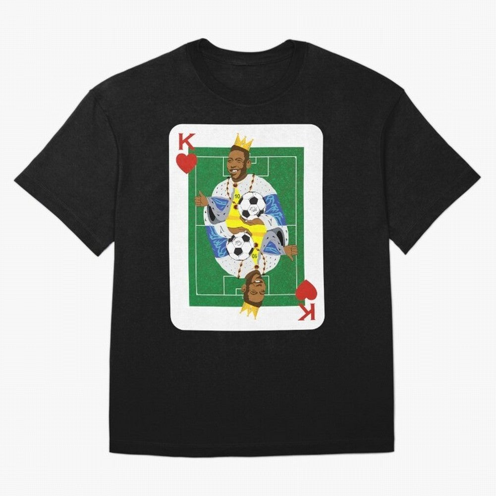 Pel¨¦, O Rei Essential T-Shirt Elevate Global Football Passion for FIFA World Cup 2026 USA Canada Mexico, with Mbappe, France and Portugal, Classic Soccer Heritage, Championship Pressure, Fan Loyalty and International Pride; Ideal for Football