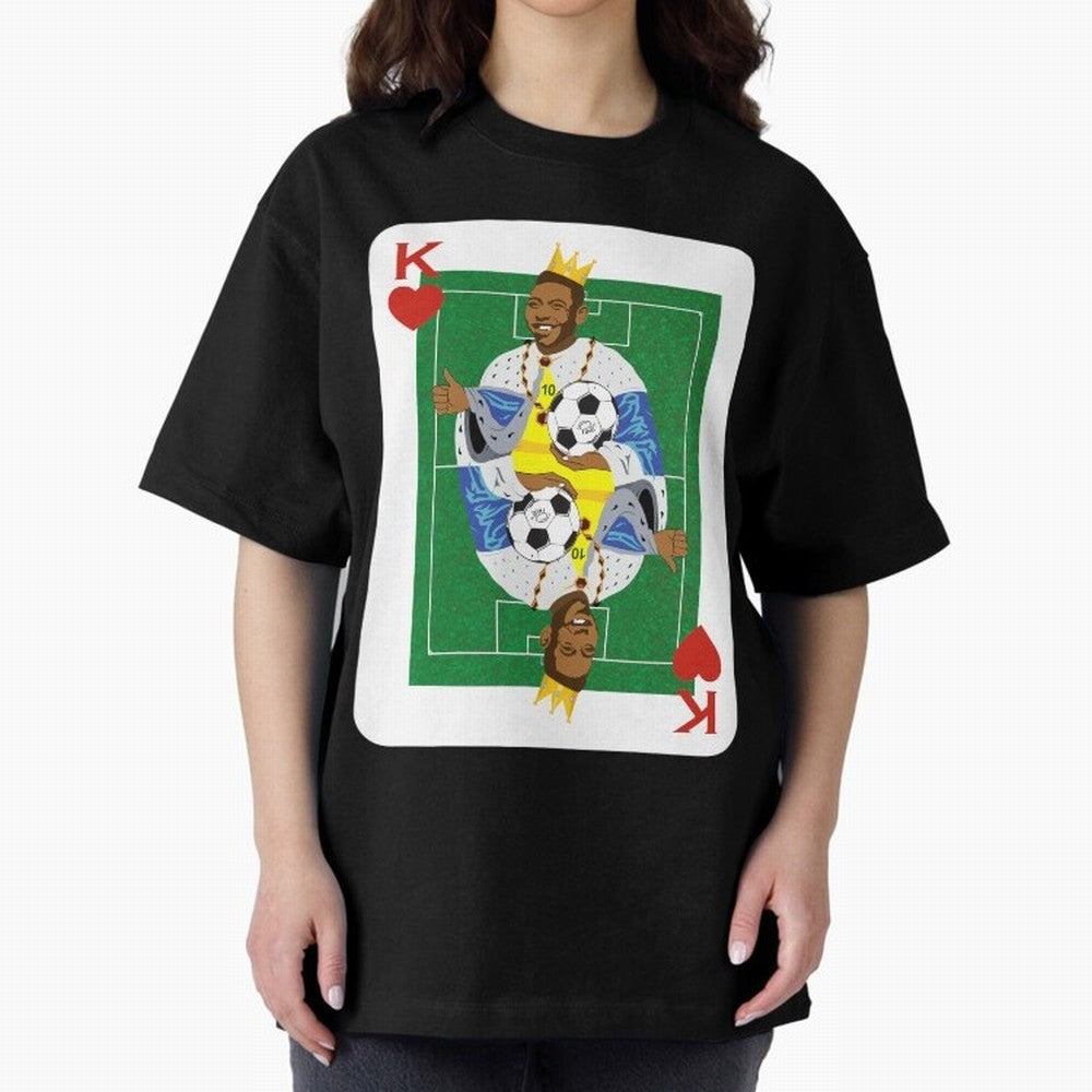 Pel¨¦, O Rei Essential T-Shirt Elevate Global Football Passion for FIFA World Cup 2026 USA Canada Mexico, with Mbappe, France and Portugal, Classic Soccer Heritage, Championship Pressure, Fan Loyalty and International Pride; Ideal for Football