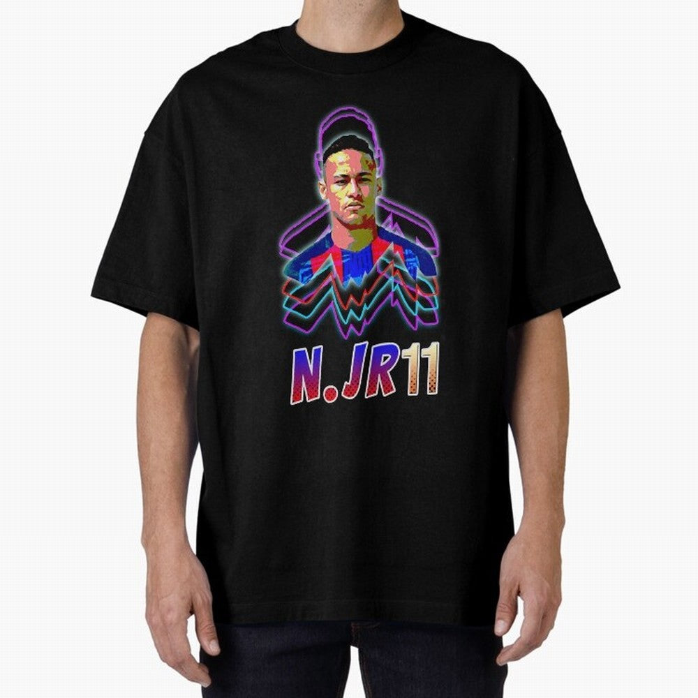 Neymar - Neon T-Shirt Essential T-Shirt Celebrate National Team Dreams in Match Day Hype around FIFA World Cup 2026 USA Canada Mexico, CR7, France and Portugal, Match Day Excitement, Supporter Culture, Golden Goals and Global Football Passion;