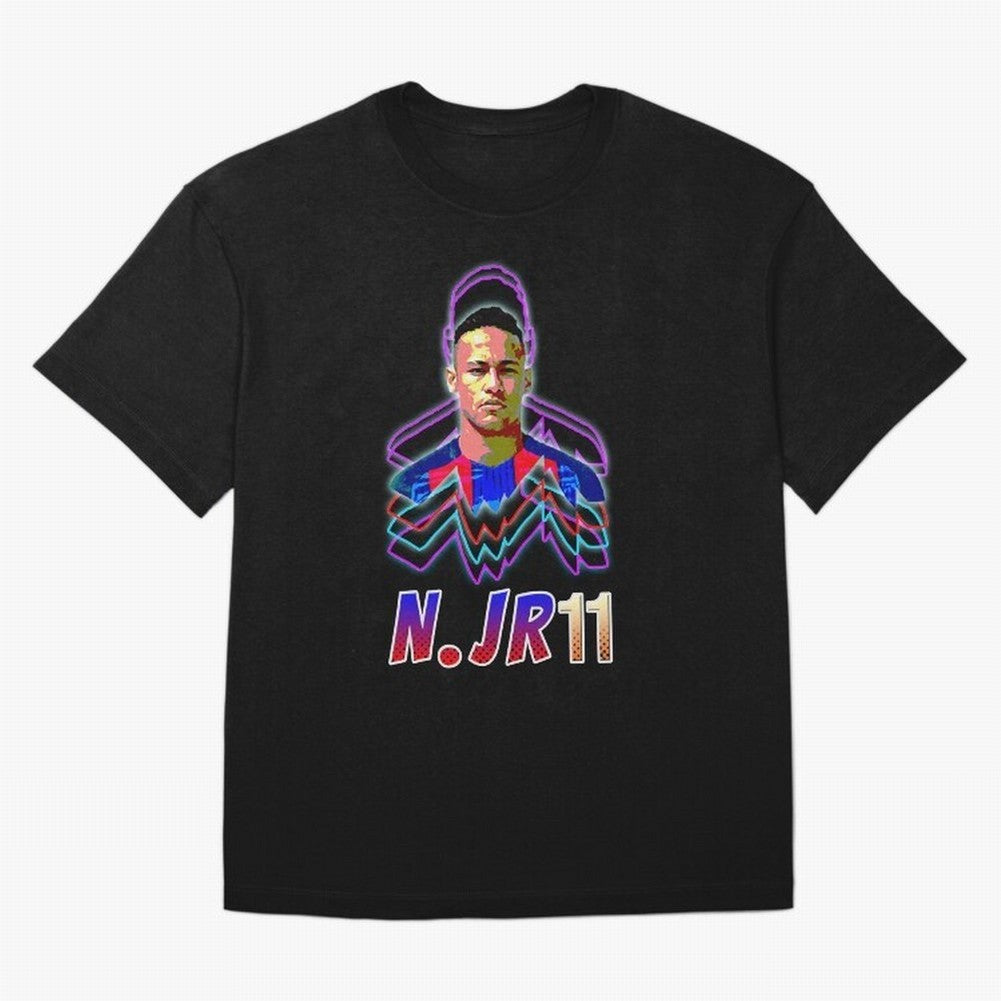 Neymar - Neon T-Shirt Essential T-Shirt Celebrate National Team Dreams in Match Day Hype around FIFA World Cup 2026 USA Canada Mexico, CR7, France and Portugal, Match Day Excitement, Supporter Culture, Golden Goals and Global Football Passion;