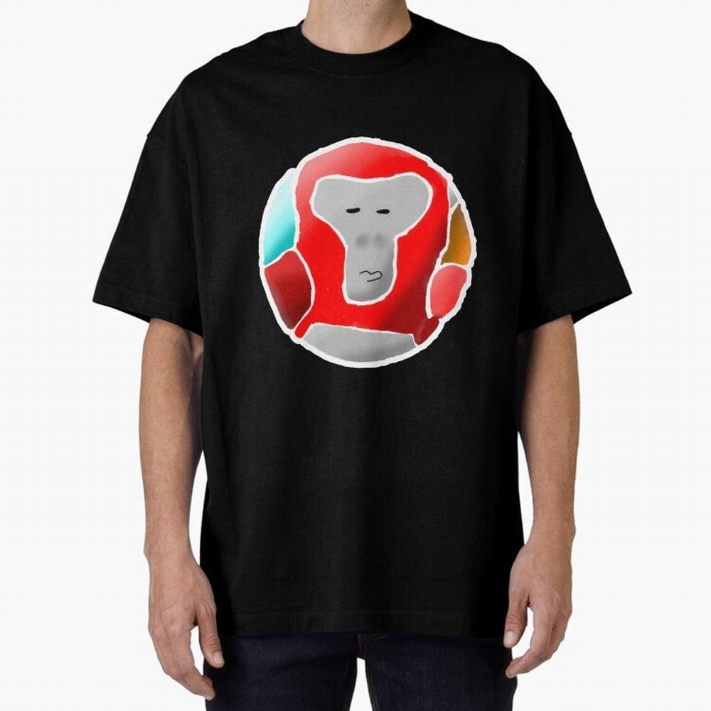 Gorilla Tag red soccer ball Gorilla Oversized T-Shirt Live for the Drama of Match Day Hype around FIFA World Cup 2026 Group Stage, Neymar, Argentina, France and Brazil, Tournament Hype, Historic Matchups, Family Viewing Parties and Global Sports
