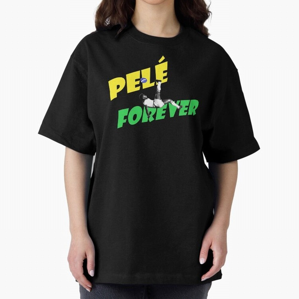 Pel¨¦ Forever Classic T-Shirt Cheer for Match Day Hype around FIFA World Cup 2026, Messi and Cristiano Ronaldo, England and Germany, Championship Spirit, Famous Goals, Roaring Crowds and International Football Unity; Great for Watch Parties, Sports