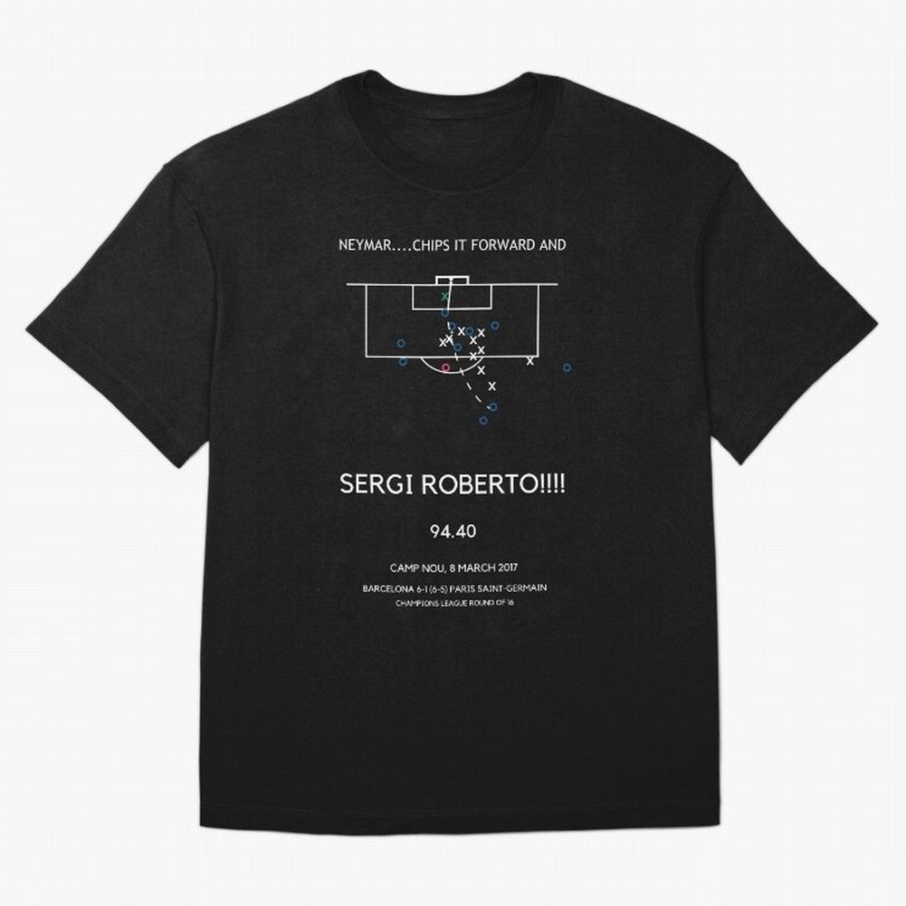 Sergi Roberto Winning Goal vs PSG (La Remontada) Classic T-Shirt Make Every Match About FIFA World Cup 2026 Group Stage for Fans of Messi, CR7 and Mbappe and Netherlands, Bringing Stadium Chants, National Pride, Trophy Dreams and Unforgettable