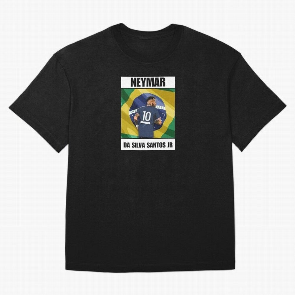 El Ney Oversized T-Shirt Celebrate Football Heritage in the FIFA World Cup 2026 Journey through Cristiano Ronaldo Highlights, Brazil Pride, Football Passion, Legendary Performances, Festival Vibes and Supporter Community; Made for Collectors Who