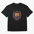 Barcelona - the temple of soccer Oversized T-Shirt Celebrate Classic Football Spirit in the FIFA World Cup 2026 USA Canada Mexico Journey through Mbappe and Neymar Highlights, France Pride, Stadium Chants, National Pride, Trophy Dreams and