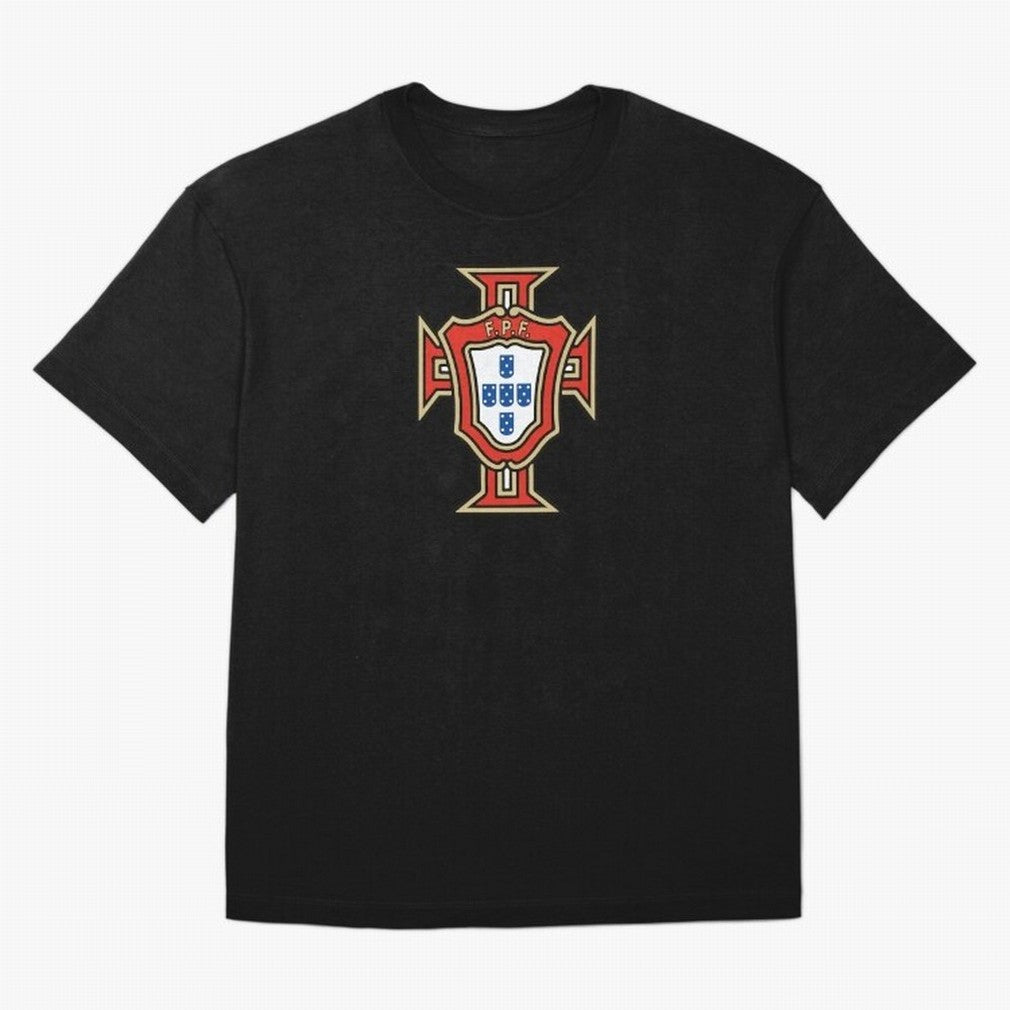 Portugal Logo Classic T-Shirt Celebrate Football Heritage in FIFA World Cup 2026 for Fans of Messi, Neymar and Mbappe and Portugal, Spain and Germany, Bringing Stadium Chants, National Pride, Trophy Dreams and Unforgettable Football Memories; Made