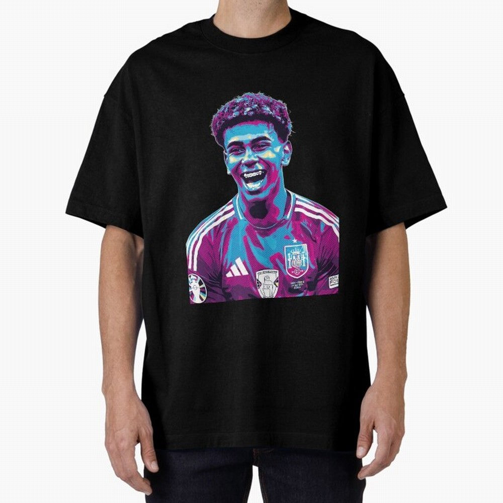 lamine yamal laugh Classic T-Shirt Represent Global Football Passion for FIFA World Cup 2026 Group Stage, Inspired by Neymar, Spain, Championship Spirit, Famous Goals, Roaring Crowds and International Football Unity; Made for Collectors Who Enjoy
