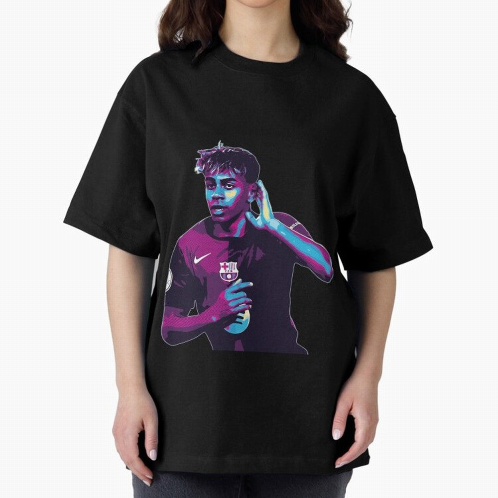 Lamine Yamal goal celebration Oversized T-Shirt Celebrate the Stars of FIFA World Cup 2026 USA Canada Mexico Made for Haaland and Mbappe, Netherlands Energy, Supporter Pride, Iconic Celebrations, Legendary Names and Global Match Day Energy; Ideal