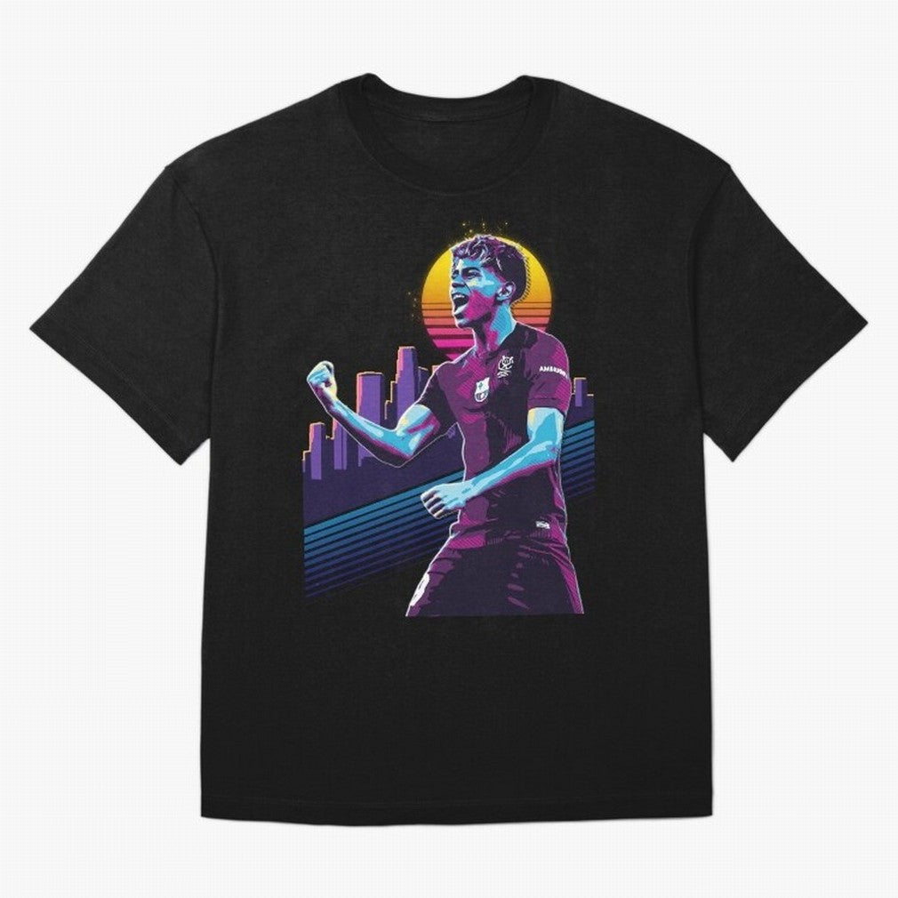 Lamine Yamal celebration 3 Oversized T-Shirt Live the Energy of FIFA World Cup 2026 for Fans of Messi, Neymar and Mbappe and Brazil, Portugal and Argentina, Bringing Vintage Soccer Flavor, Modern Football Stars, National Flags and Final Night