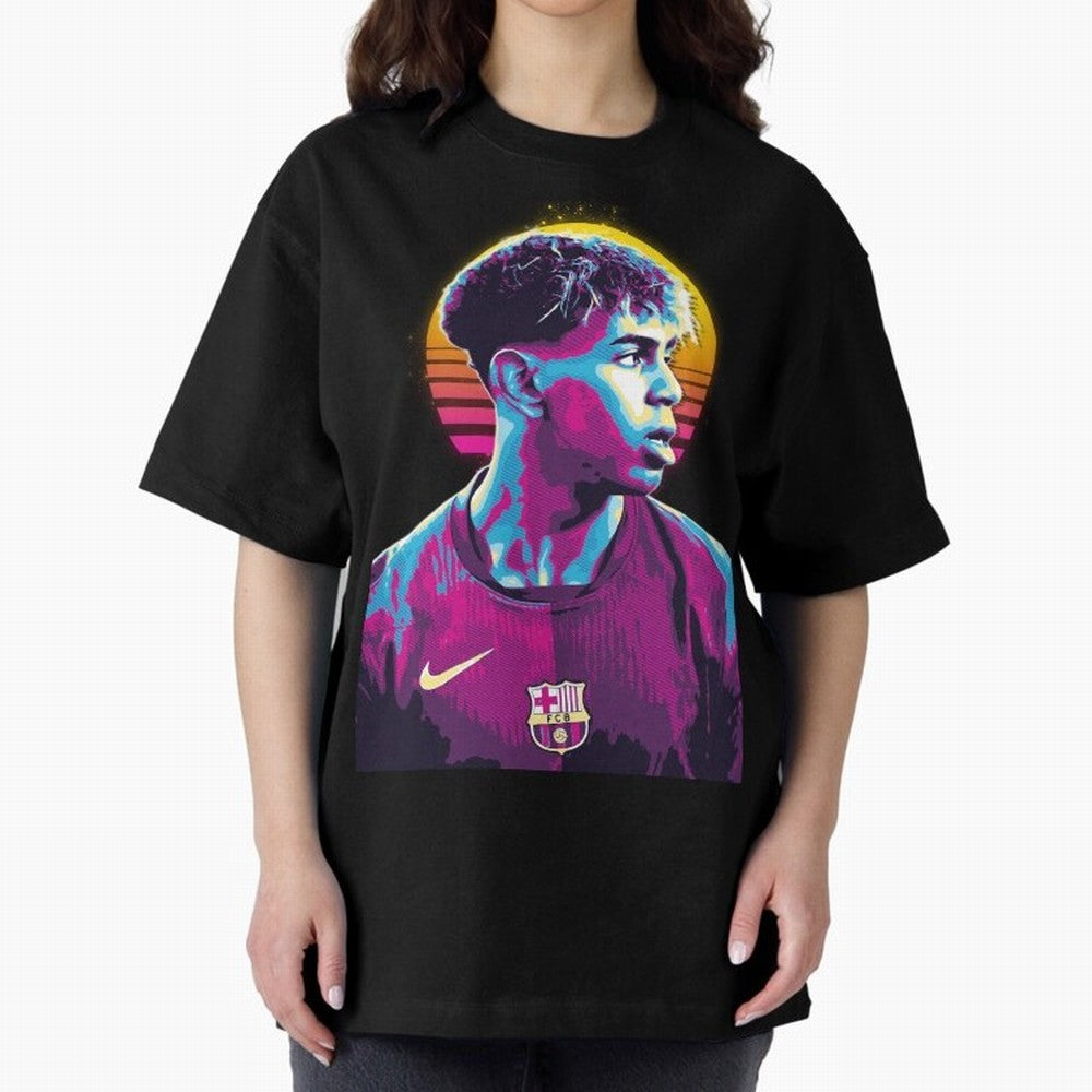 Lamine Yamal youn player the best Oversized T-Shirt Keep the Match Day Mood of FIFA World Cup 2026 Spirit, Filled with Portugal, Spain and Germany, Cristiano Ronaldo, Haaland and CR7, Game Day Rituals, Football Legends, Country Pride and the Road