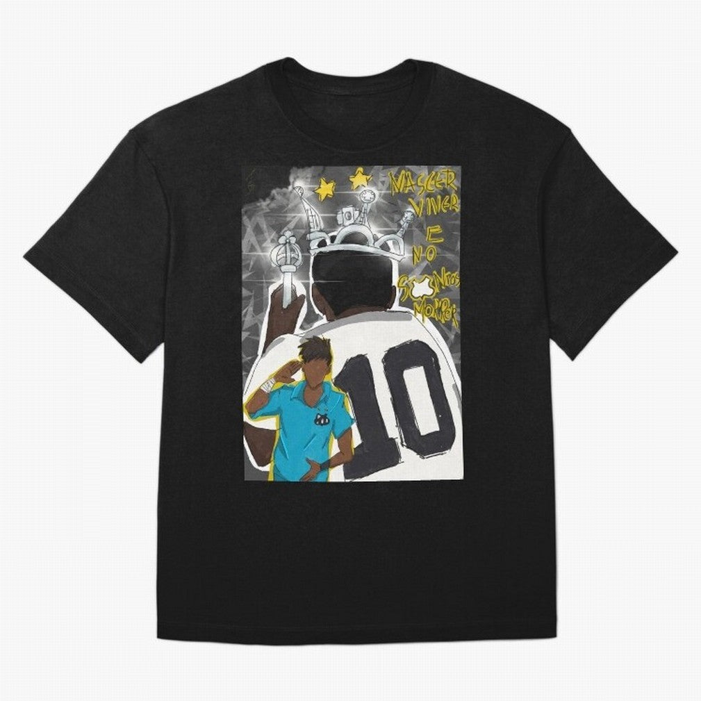 Santos FC - The royalty of soccer. Classic T-Shirt Celebrate Fan Favorites in FIFA World Cup 2026 Spirit, Featuring Portugal, Spain and Germany, Messi and Cristiano Ronaldo, Sports Nostalgia, International Competition, Famous Players and