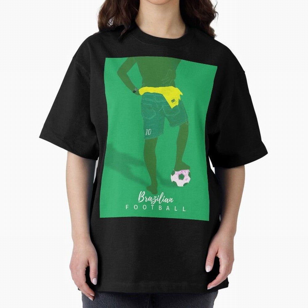 Brazilian Football Tribute Classic T-Shirt Bring Stadium Energy to FIFA World Cup 2026 USA Canada Mexico Driven by Neymar, Haaland and Cristiano Ronaldo, Portugal Energy, Retro Football Energy, Iconic Rivalries, Trophy Chase Drama and Stadium