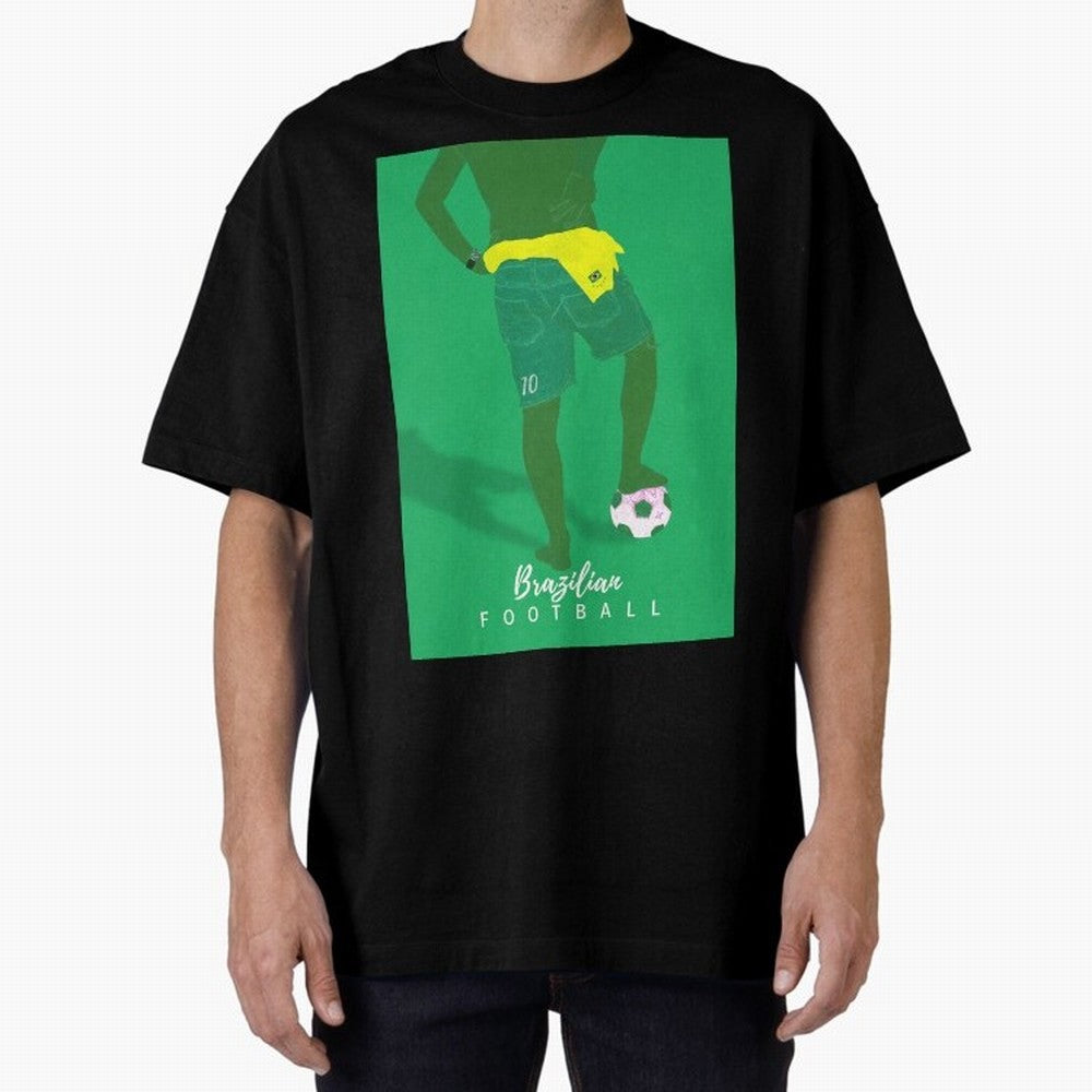 Brazilian Football Tribute Classic T-Shirt Bring Stadium Energy to FIFA World Cup 2026 USA Canada Mexico Driven by Neymar, Haaland and Cristiano Ronaldo, Portugal Energy, Retro Football Energy, Iconic Rivalries, Trophy Chase Drama and Stadium