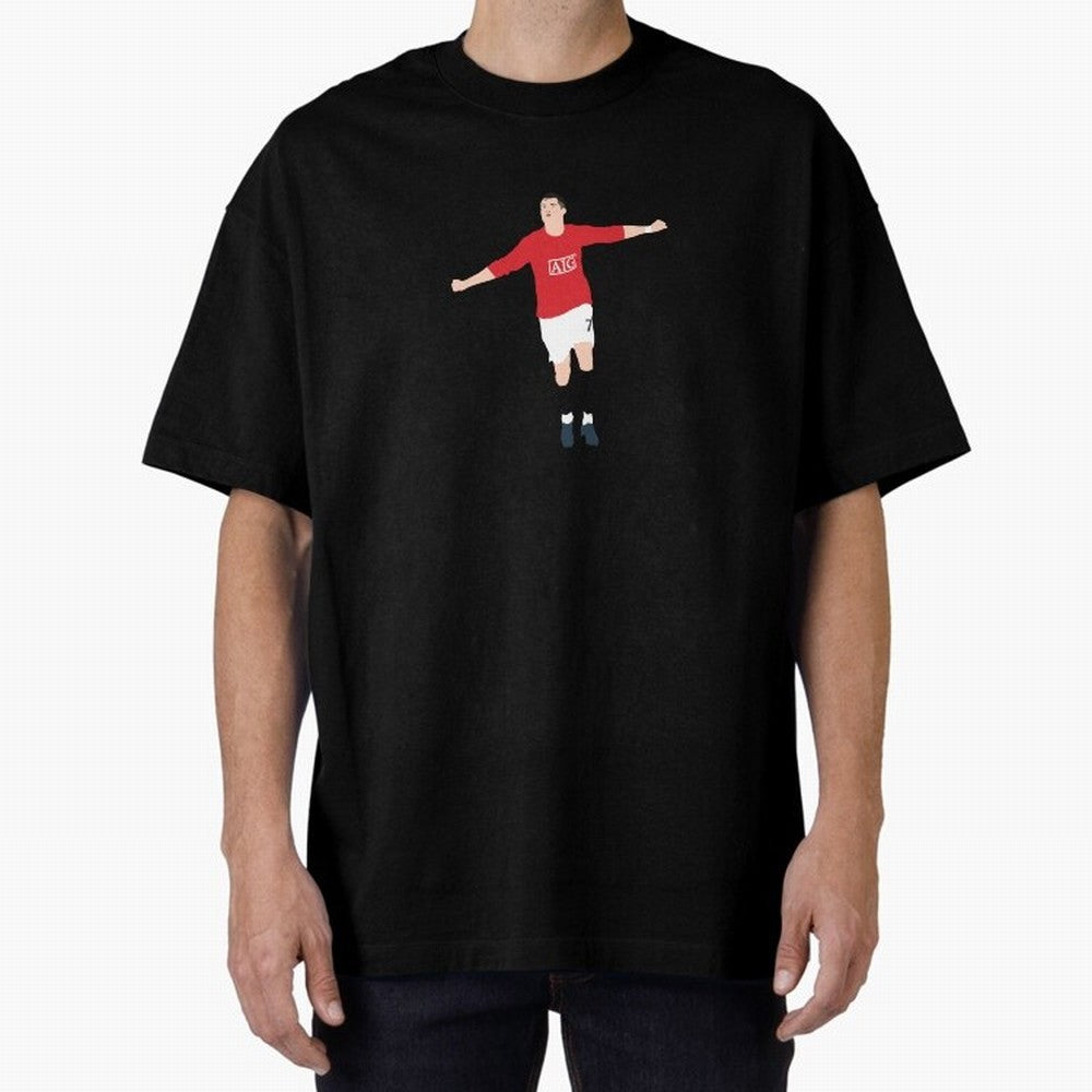 Vintage Cristiano Ronaldo Oversized T-Shirt Celebrate Supporters United by FIFA World Cup 2026 Group Stage Built around Cristiano Ronaldo, Argentina, France and Brazil Energy, Match Day Excitement, Supporter Culture, Golden Goals and Global