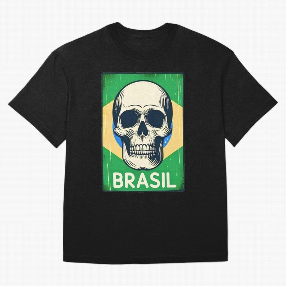 Brasil Classic T-Shirt Bring Trophy Dreams to FIFA World Cup 2026 Spirit, Highlighting Germany, Messi, Goal Celebration Energy, Supporter Heritage, Football Icons and Worldwide Tournament Joy; Made for Die Hard Supporters, Soccer Lovers, Game Day