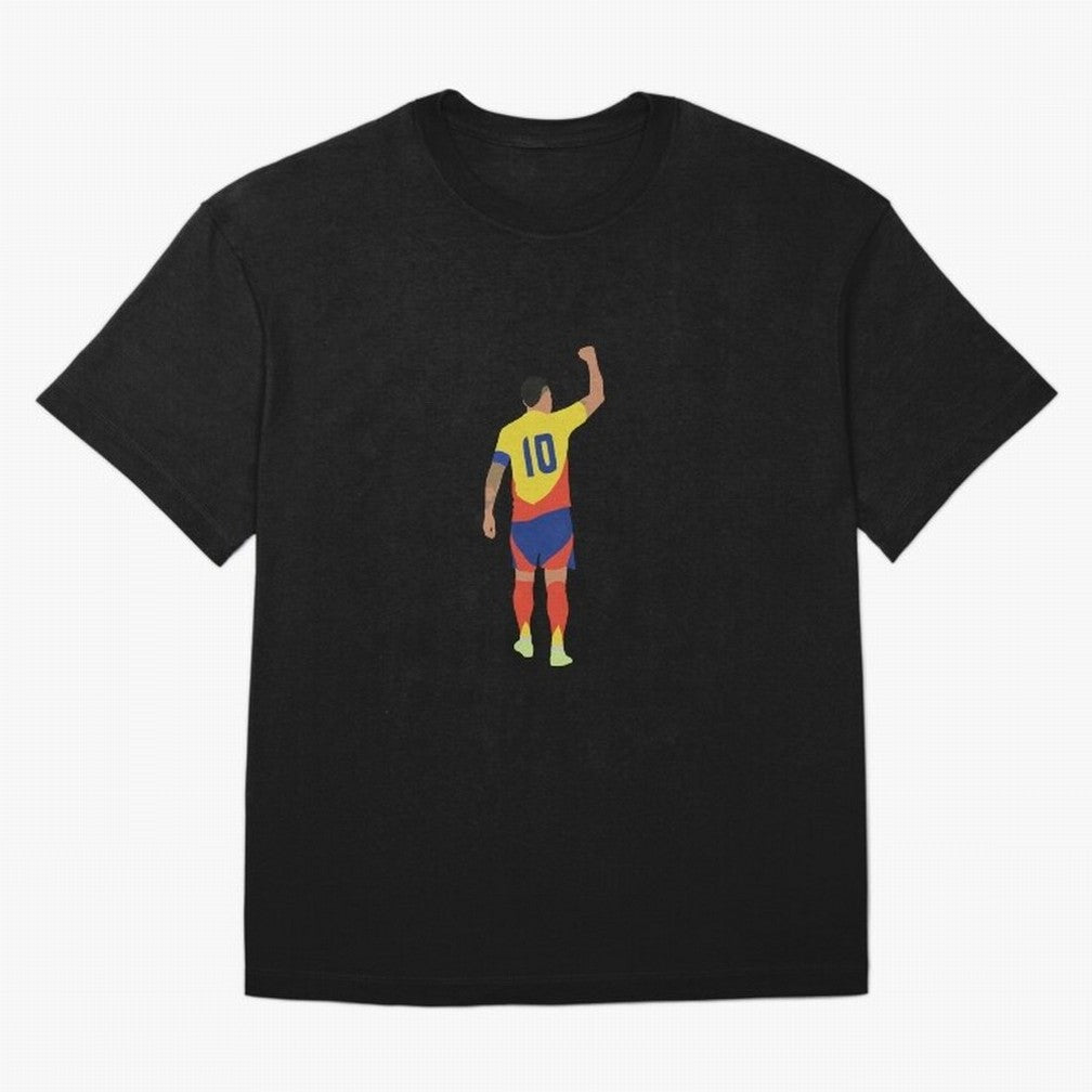 James Rodr¨ªguez Colombia Captain Classic T-Shirt Make Your Look Match FIFA World Cup 2026 Spirit, Driven by Argentina and Brazil, Messi, CR7 and Mbappe, Classic Soccer Heritage, Championship Pressure, Fan Loyalty and International Pride; Perfect