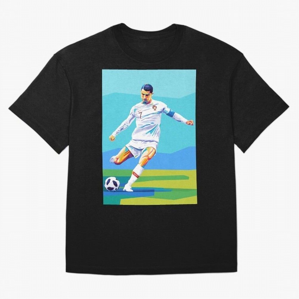 Cristiano Ronaldo Wpap Art Classic T-Shirt Follow the FIFA World Cup 2026 Group Stage Journey through Neymar, Haaland and Cristiano Ronaldo Highlights, Portugal Pride, Football History, Final Match Energy, Crowd Noise and Once in a Lifetime