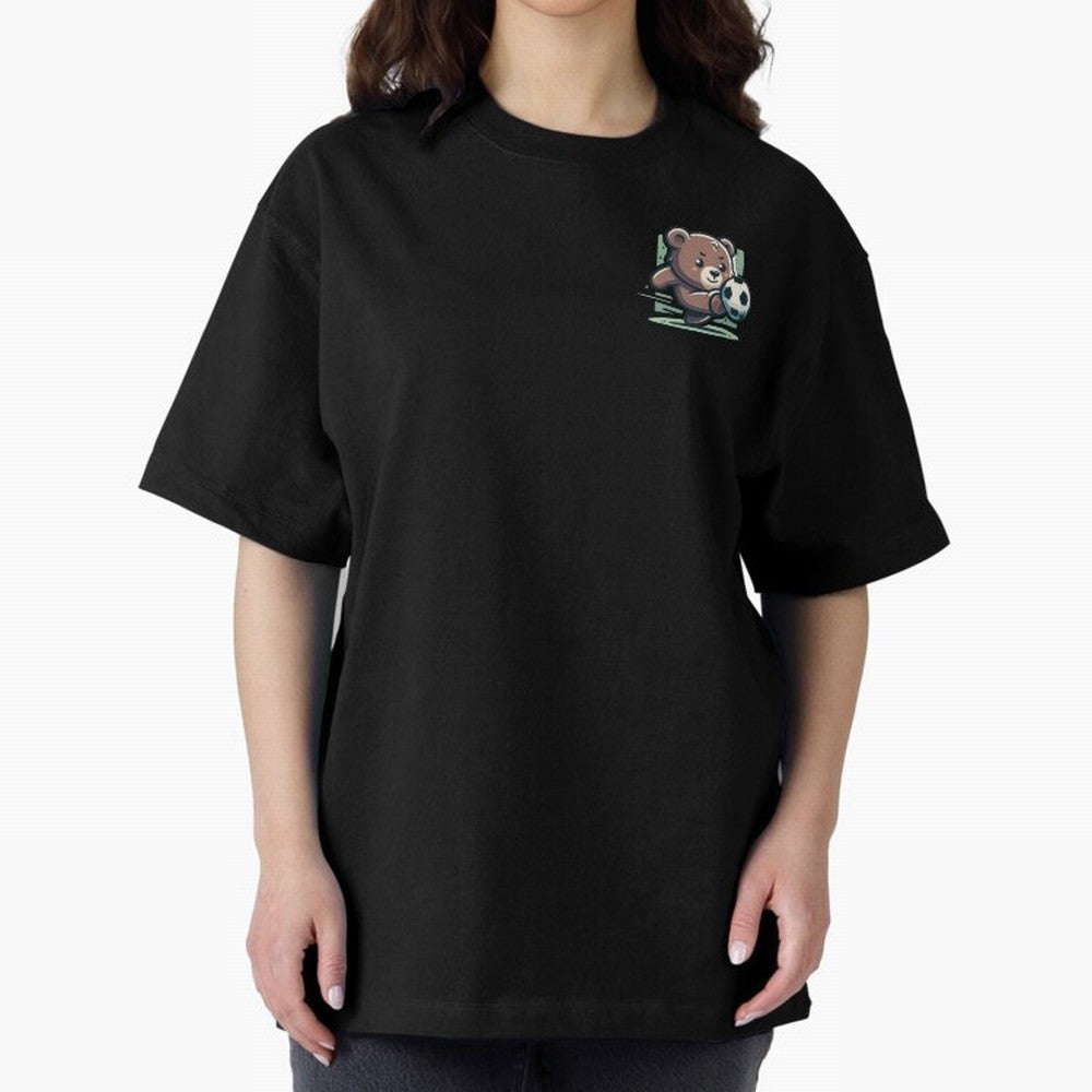Football Bear Classic T-Shirt Keep the Match Day Mood of FIFA World Cup 2026 Spirit, Filled with Portugal, Spain and Germany, Cristiano Ronaldo, Haaland and CR7, Game Day Rituals, Football Legends, Country Pride and the Road to the Final; Perfect