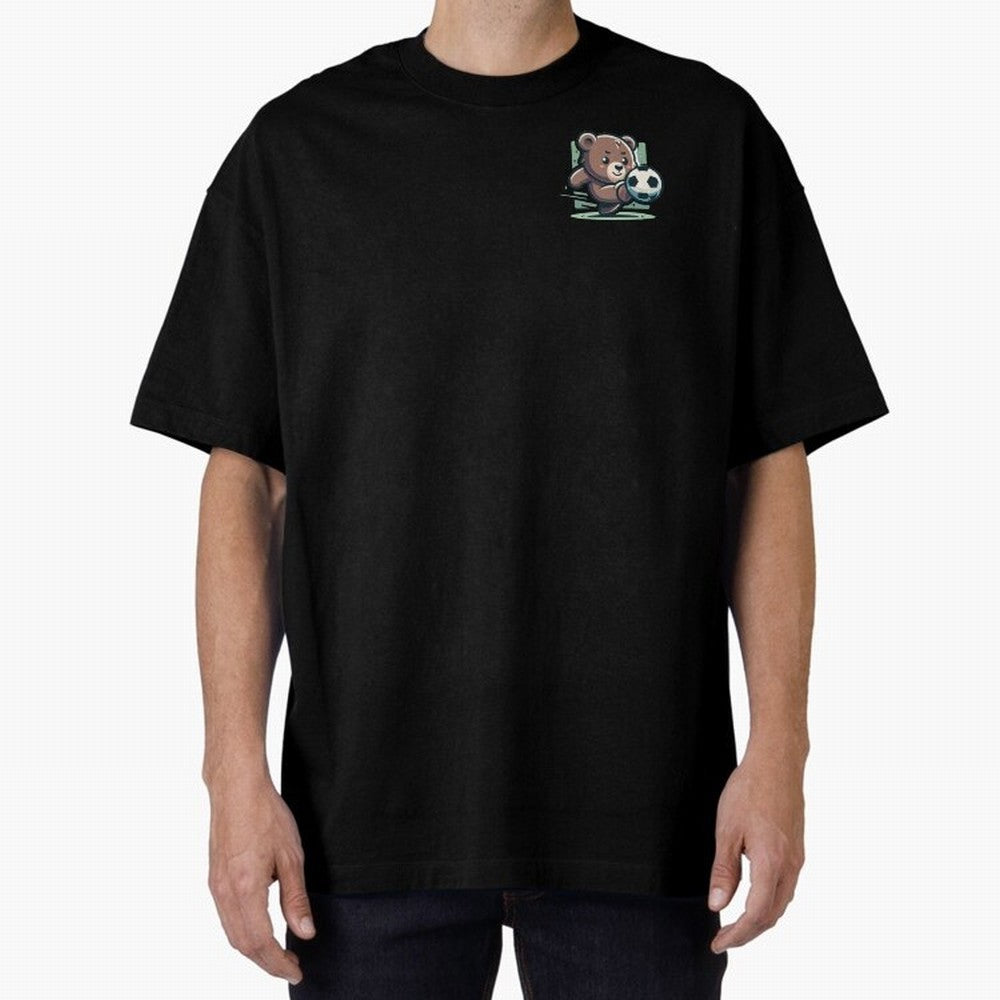 Football Bear Classic T-Shirt Keep the Match Day Mood of FIFA World Cup 2026 Spirit, Filled with Portugal, Spain and Germany, Cristiano Ronaldo, Haaland and CR7, Game Day Rituals, Football Legends, Country Pride and the Road to the Final; Perfect