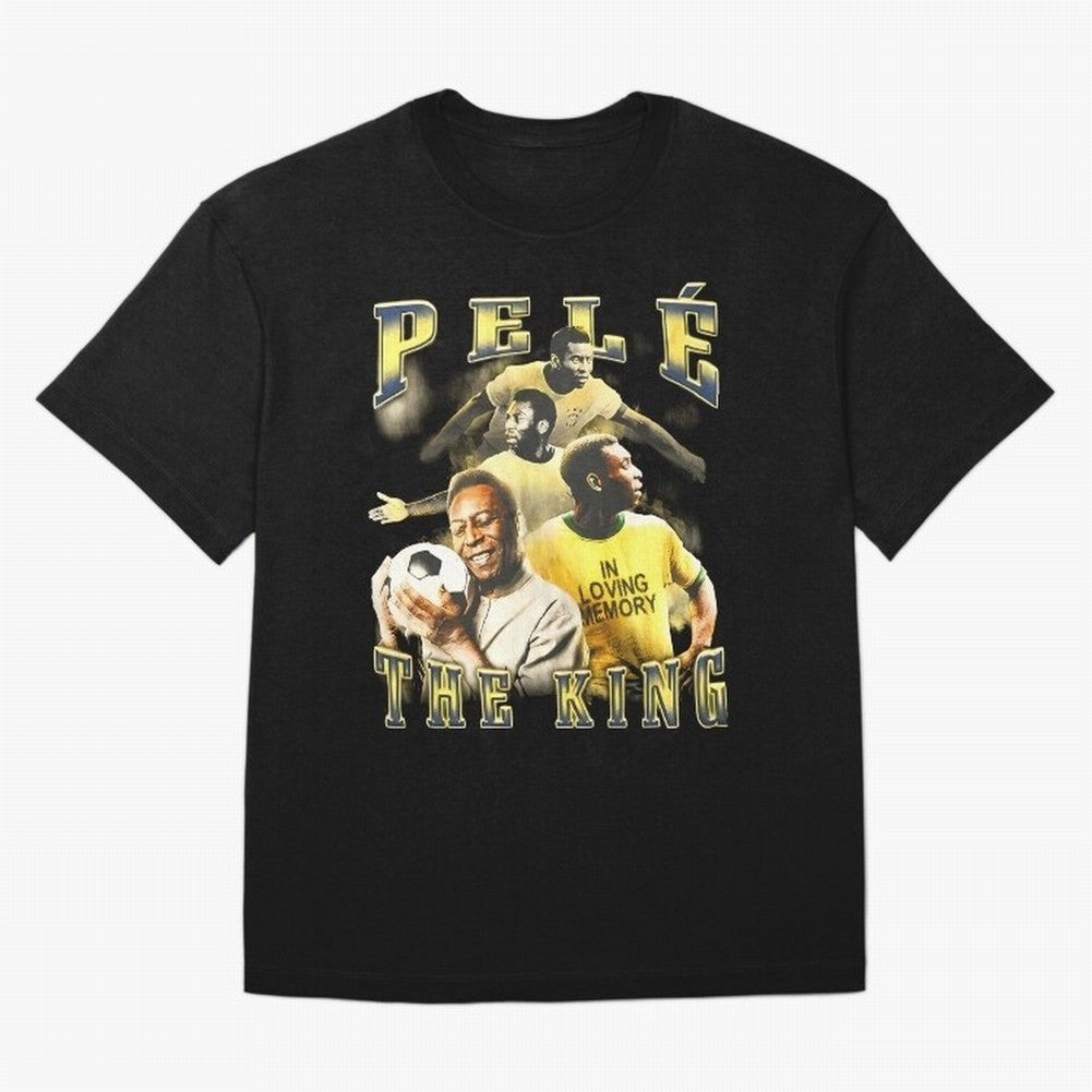 Pele Legend Essential T-Shirt Cheer through Every Moment of FIFA World Cup 2026 USA Canada Mexico Celebrating Mbappe and Neymar, Portugal, Spain and Germany Energy, Champion Mindset, Group Stage Buzz, Knockout Tension and Passionate Fan Culture;