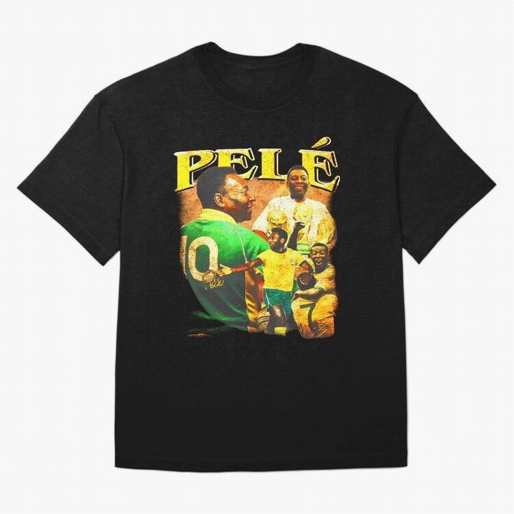 Pele The King Essential T-Shirt Showcase the FIFA World Cup 2026 Group Stage Journey through Neymar, Haaland and Cristiano Ronaldo Highlights, Brazil Pride, Champion Mindset, Group Stage Buzz, Knockout Tension and Passionate Fan Culture; Made for
