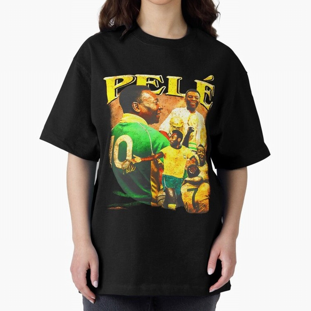Pele The King Essential T-Shirt Showcase the FIFA World Cup 2026 Group Stage Journey through Neymar, Haaland and Cristiano Ronaldo Highlights, Brazil Pride, Champion Mindset, Group Stage Buzz, Knockout Tension and Passionate Fan Culture; Made for