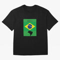 Brazil Classic T-Shirt Celebrate Golden Goal Energy in Global Football Passion for FIFA World Cup 2026, Capturing Haaland and Mbappe, Germany, Soccer Culture, Superstar Moments, National Team Dreams and Competitive Fire; Ideal for Football Dads,