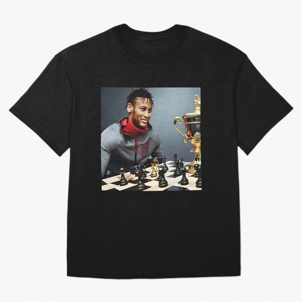 Mastermind: Neymar Playing Chess with the Championship Trophy Classic T-Shirt Discover Match Day Hype around FIFA World Cup 2026 USA Canada Mexico, CR7, England, Stadium Chants, National Pride, Trophy Dreams and Unforgettable Football Memories;