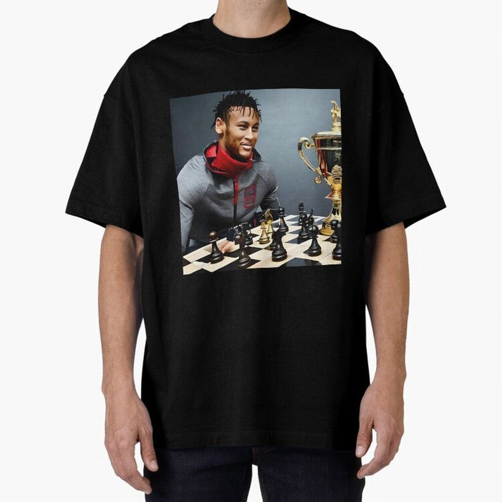 Mastermind: Neymar Playing Chess with the Championship Trophy Classic T-Shirt Discover Match Day Hype around FIFA World Cup 2026 USA Canada Mexico, CR7, England, Stadium Chants, National Pride, Trophy Dreams and Unforgettable Football Memories;