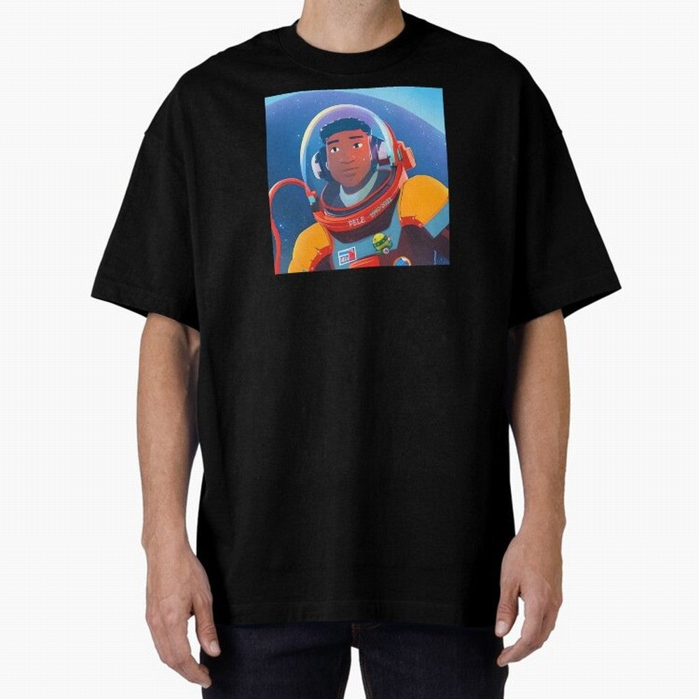 Pele in space looking game Classic T-Shirt Showcase FIFA World Cup 2026 USA Canada Mexico for Fans of Neymar and Spain, Bringing Championship Spirit, Famous Goals, Roaring Crowds and International Football Unity; Created for Match Day Parties,