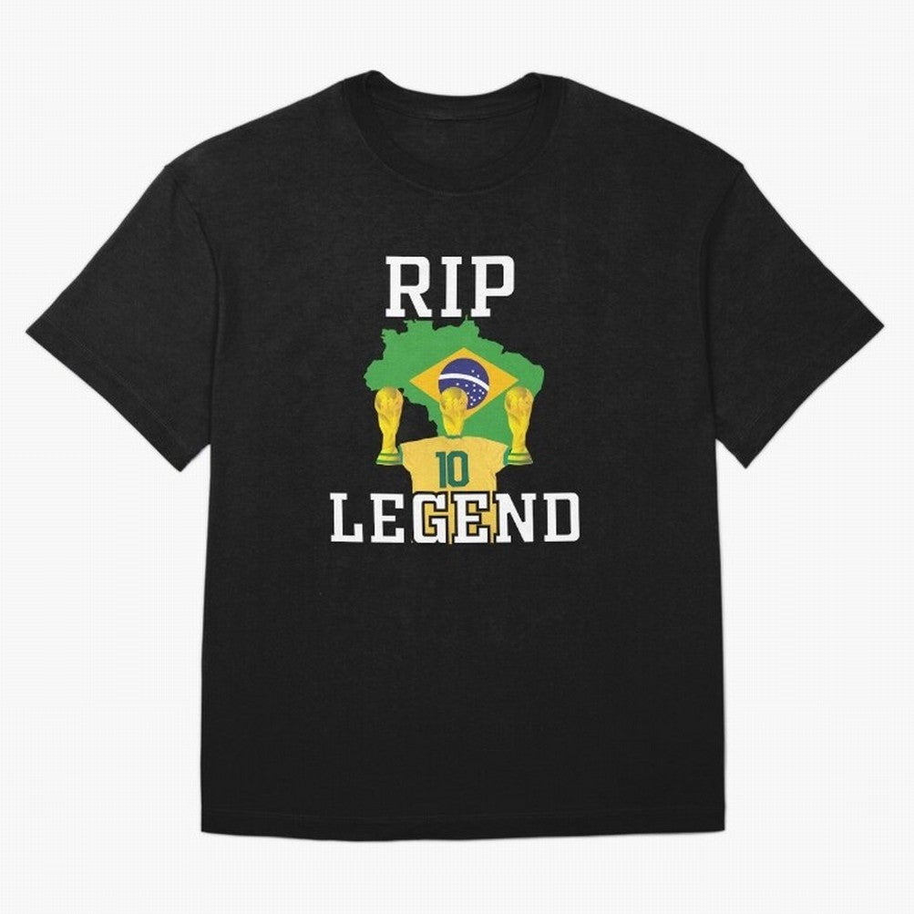 RIP LEGEND rest in peace Pele Classic T-Shirt Show Match Day Excitement for FIFA World Cup 2026 for Fans of Cristiano Ronaldo, Haaland and CR7 and Brazil, Bringing Tournament Hype, Historic Matchups, Family Viewing Parties and Global Sports Pride;