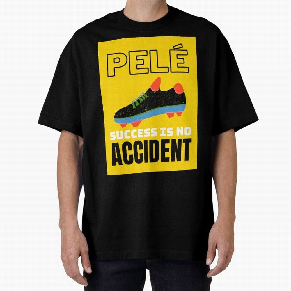 Pele Quote Success Is No Accident Graphic Classic T-Shirt Celebrate Every Goal in the FIFA World Cup 2026 USA Canada Mexico Journey through Messi and Cristiano Ronaldo Highlights, Netherlands Pride, Tournament Hype, Historic Matchups, Family