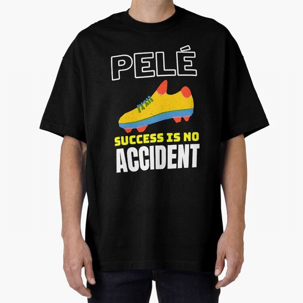 Pele Quote Success Is No Accident Graphic Classic T-Shirt Celebrate Rivalries and Pride in the FIFA World Cup 2026 Group Stage Journey through Messi Highlights, Argentina Pride, Champion Mindset, Group Stage Buzz, Knockout Tension and Passionate