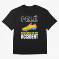 Pele Quote Success Is No Accident Graphic Classic T-Shirt Celebrate Rivalries and Pride in the FIFA World Cup 2026 Group Stage Journey through Messi Highlights, Argentina Pride, Champion Mindset, Group Stage Buzz, Knockout Tension and Passionate